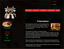 Tablet Screenshot of pizzeria-valais.com